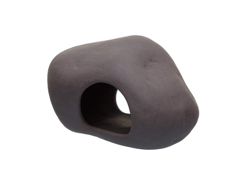 Plecoceramics Cichlid Stone Decoration - Aquarium cave for cichlids, betta, small fish - Fish Tank Hideway Decor - betta Toys Hideout Stones House (Stone Medium) - Image 4